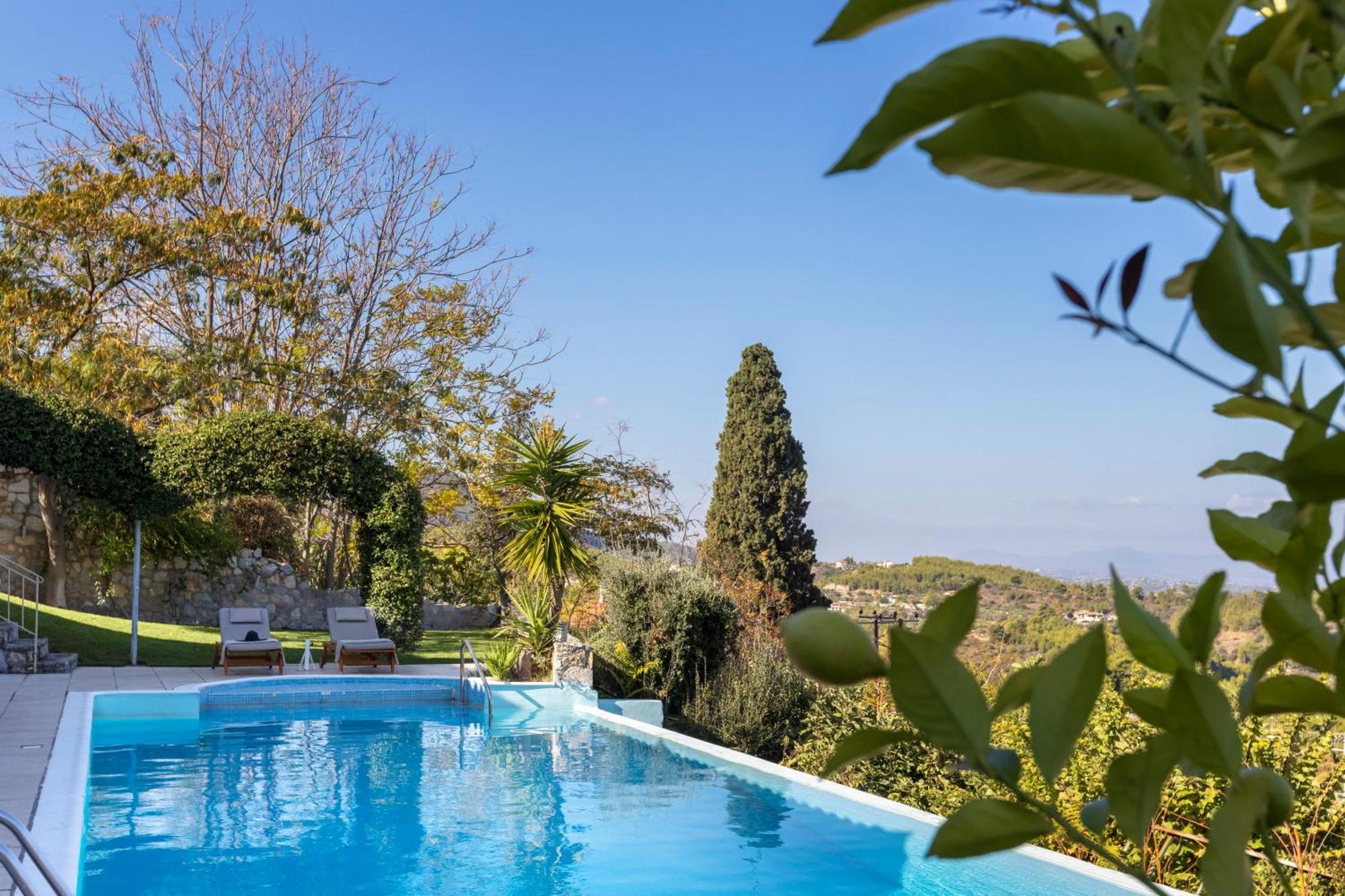 Villa Marrone Splendid Seaview Markopoulon Oropou エクステリア 写真