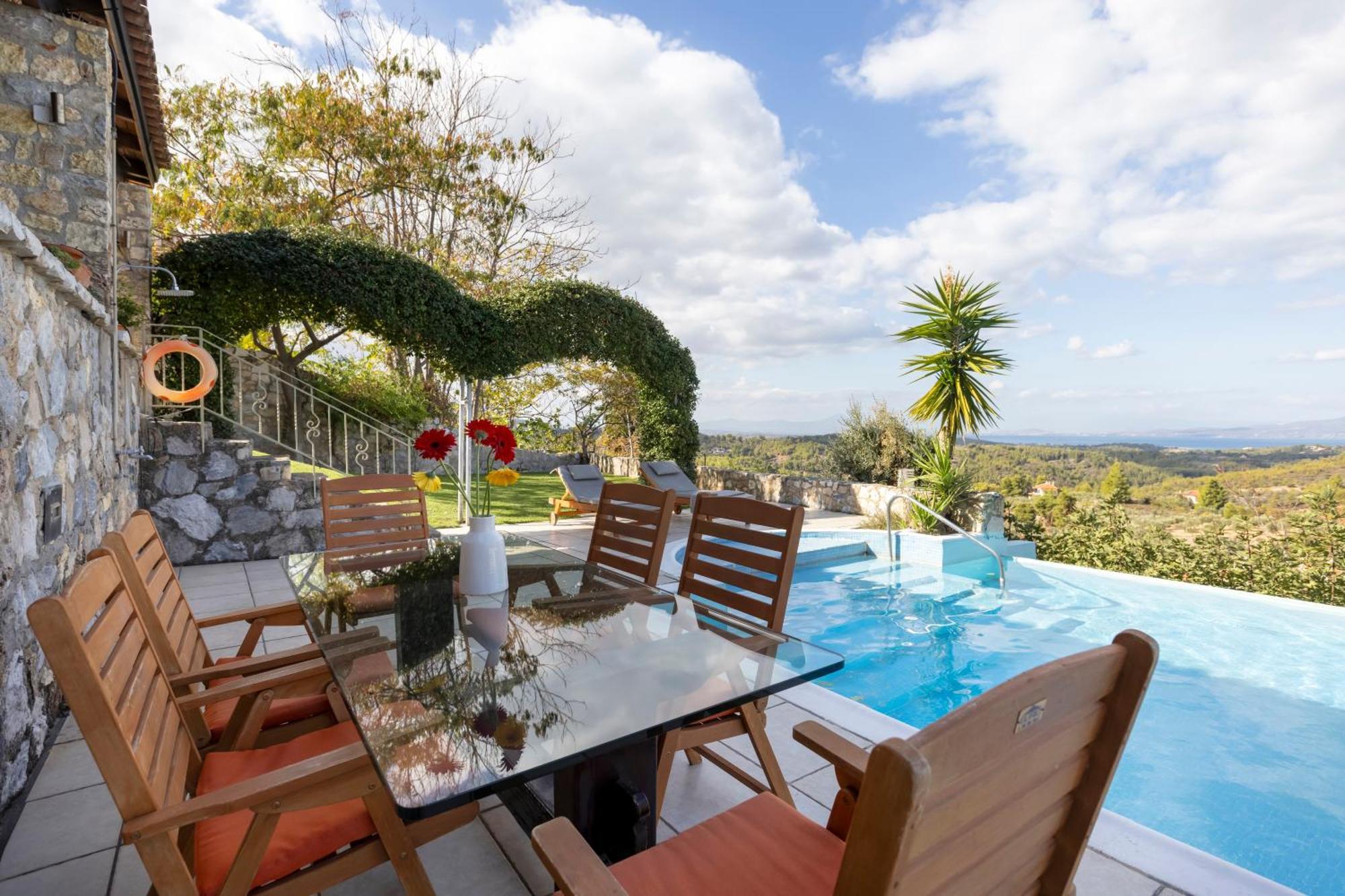 Villa Marrone Splendid Seaview Markopoulon Oropou エクステリア 写真