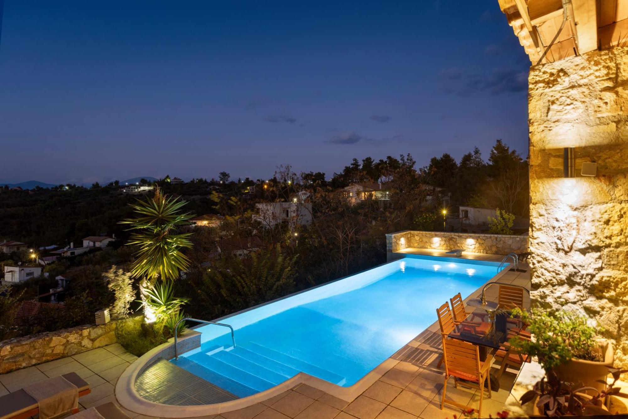 Villa Marrone Splendid Seaview Markopoulon Oropou エクステリア 写真