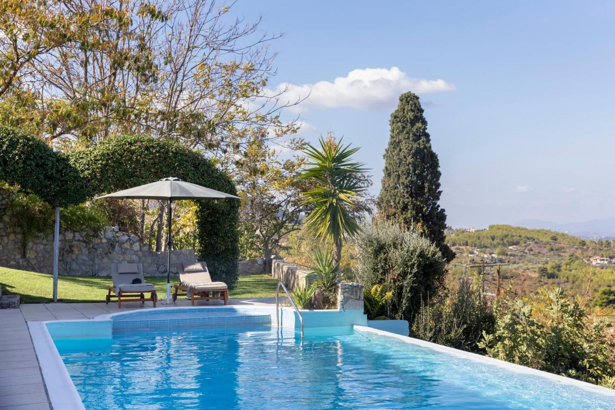Villa Marrone Splendid Seaview Markopoulon Oropou エクステリア 写真