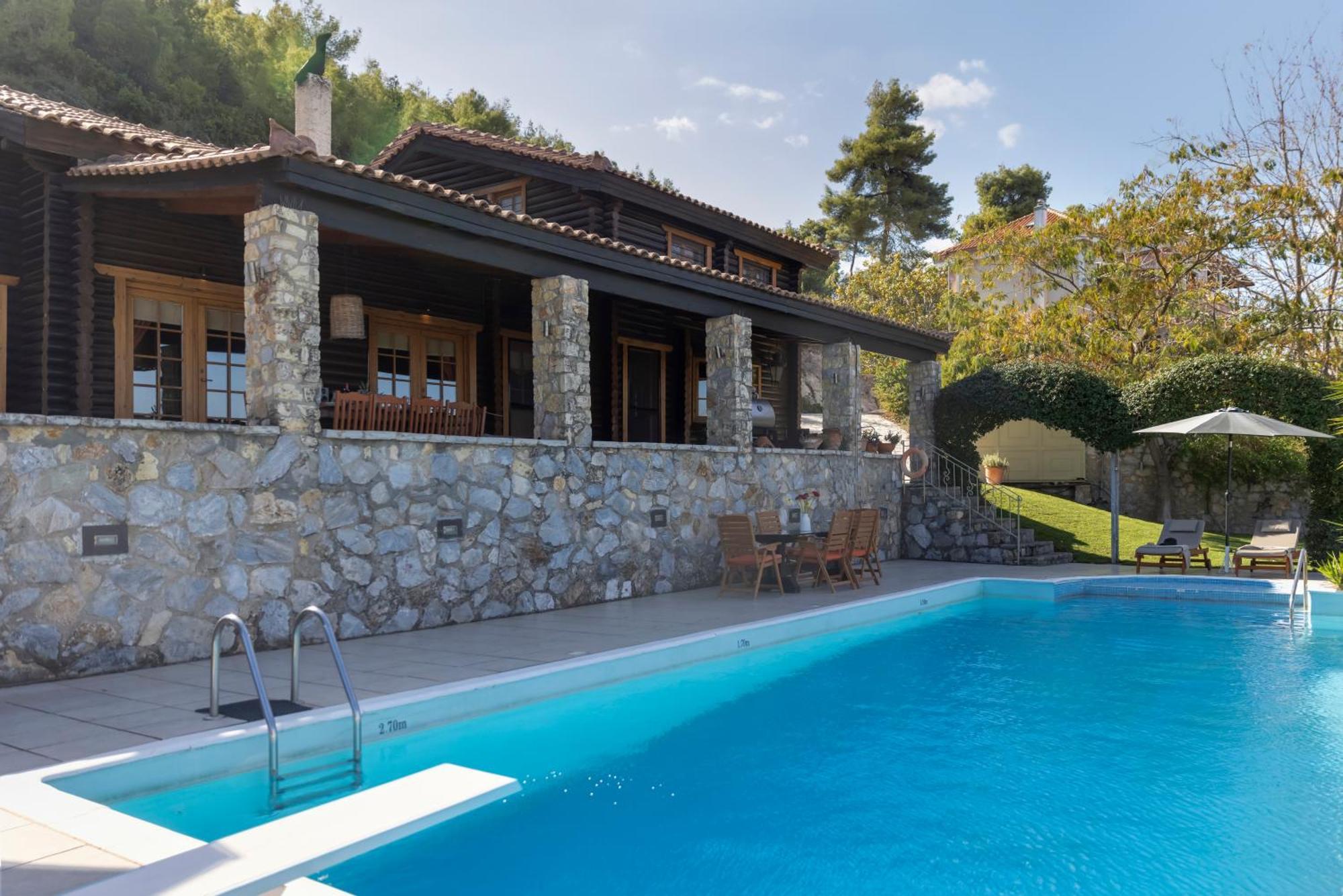 Villa Marrone Splendid Seaview Markopoulon Oropou エクステリア 写真
