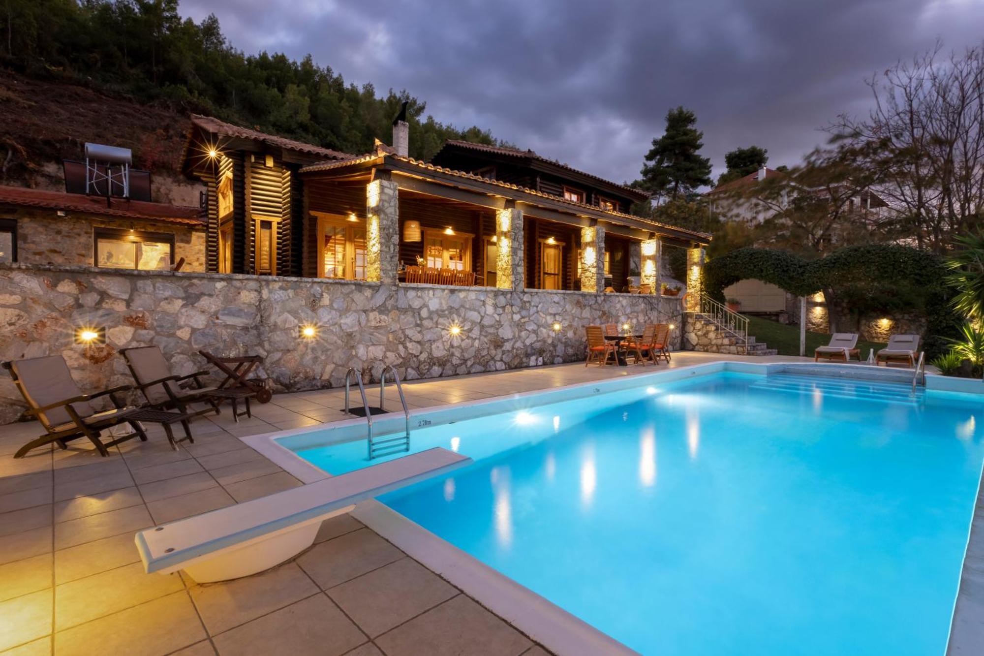 Villa Marrone Splendid Seaview Markopoulon Oropou エクステリア 写真