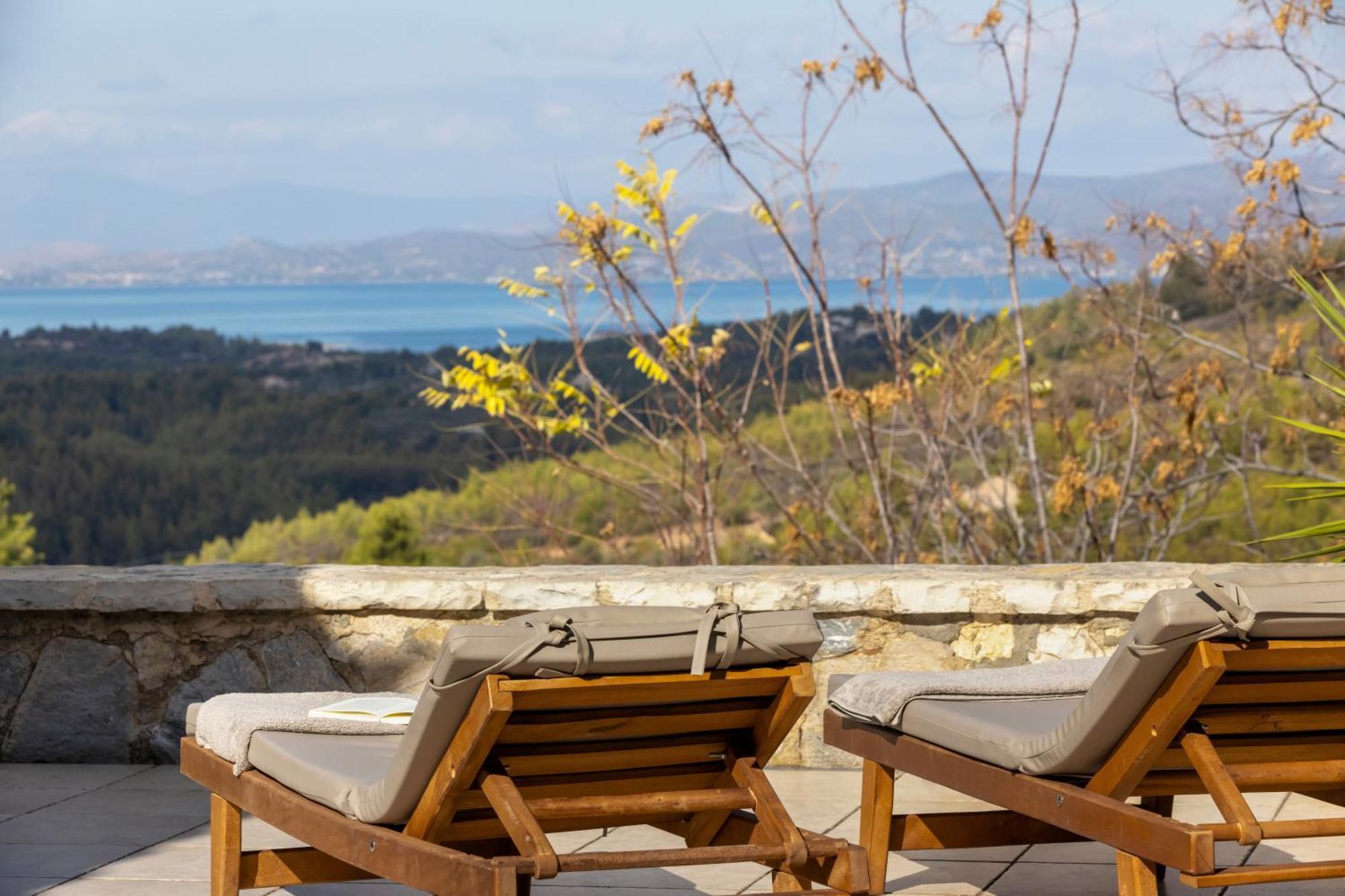 Villa Marrone Splendid Seaview Markopoulon Oropou エクステリア 写真