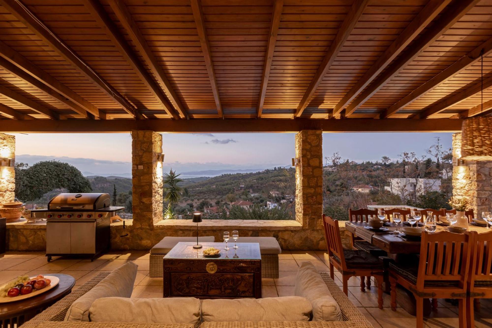 Villa Marrone Splendid Seaview Markopoulon Oropou エクステリア 写真