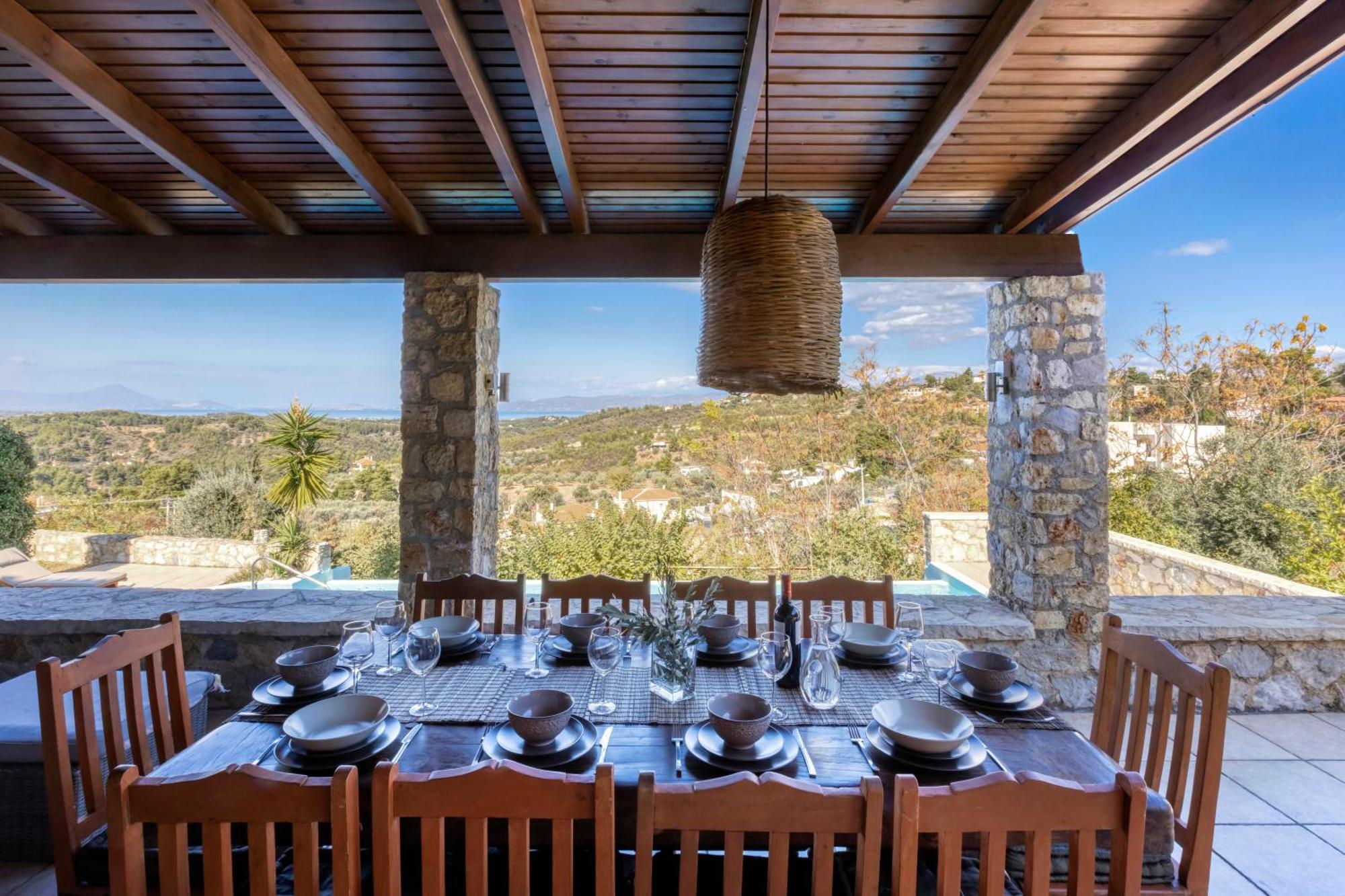 Villa Marrone Splendid Seaview Markopoulon Oropou エクステリア 写真