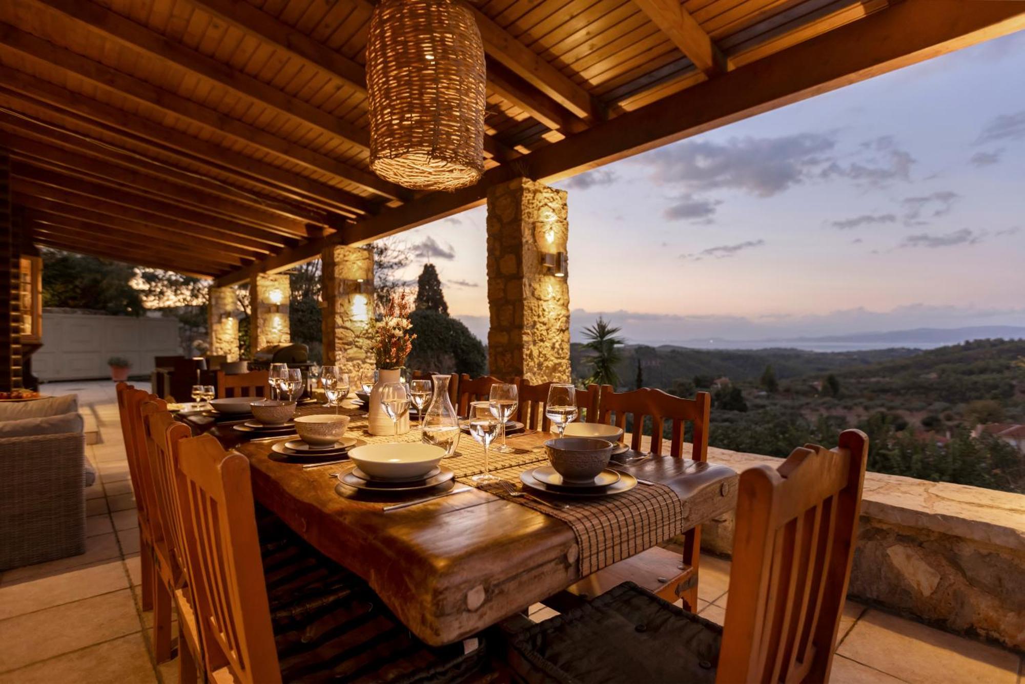 Villa Marrone Splendid Seaview Markopoulon Oropou エクステリア 写真