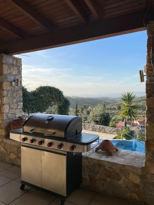 Villa Marrone Splendid Seaview Markopoulon Oropou エクステリア 写真